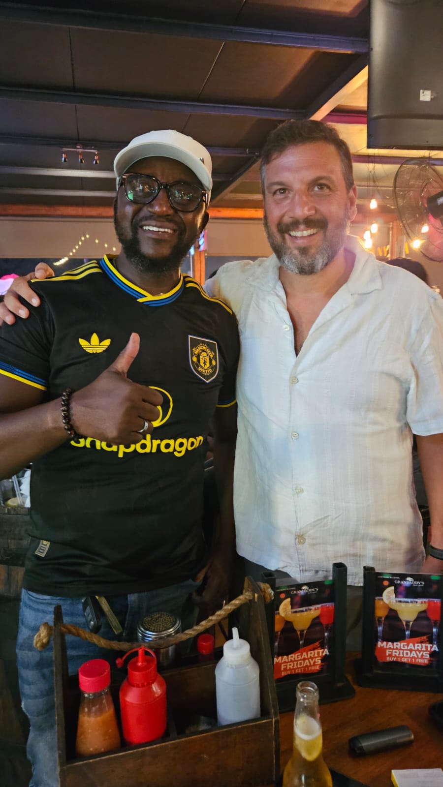 Lusaka — Simon, Grand Daddy's, and One More Benfica Fan in Africa