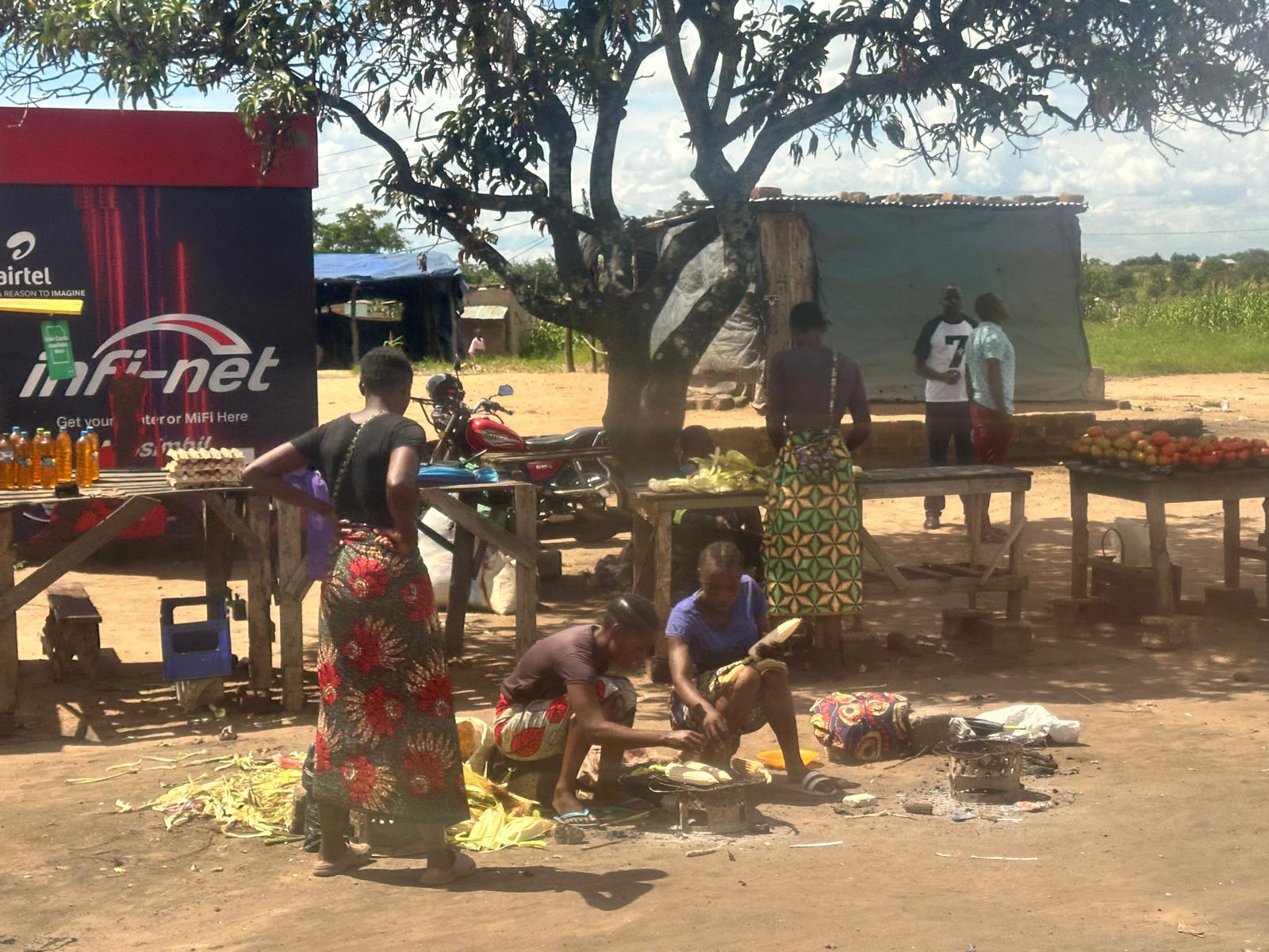 Lusaka — Simon, Grand Daddy's, and One More Benfica Fan in Africa