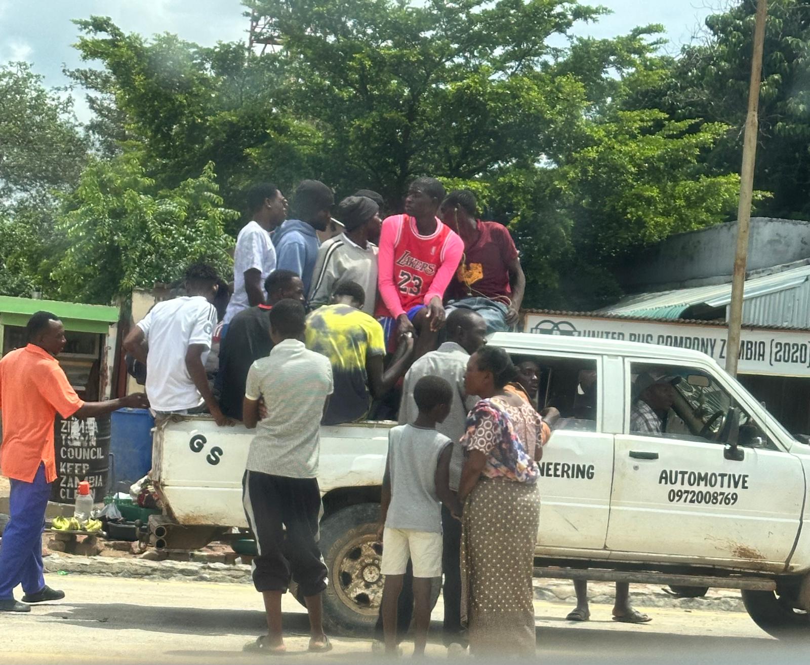 Lusaka — Simon, Grand Daddy's, and One More Benfica Fan in Africa