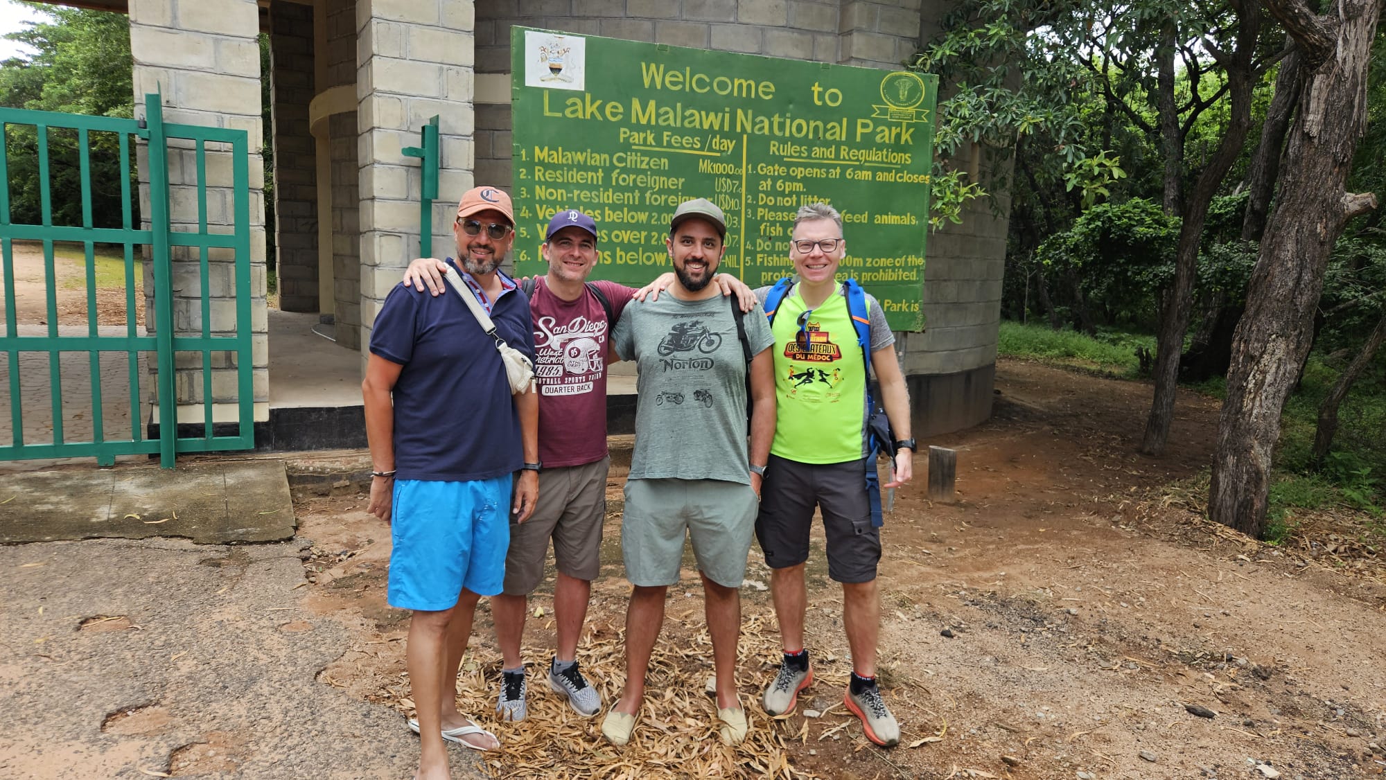 Cape Maclear — Yasmin, Makata, and Chad
