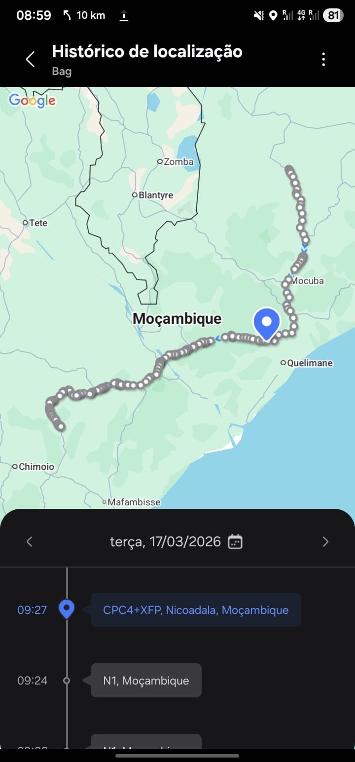 Gurué → Gorongosa — The EN1 and the Sound of AHHHGGGGGGGGGGGGG