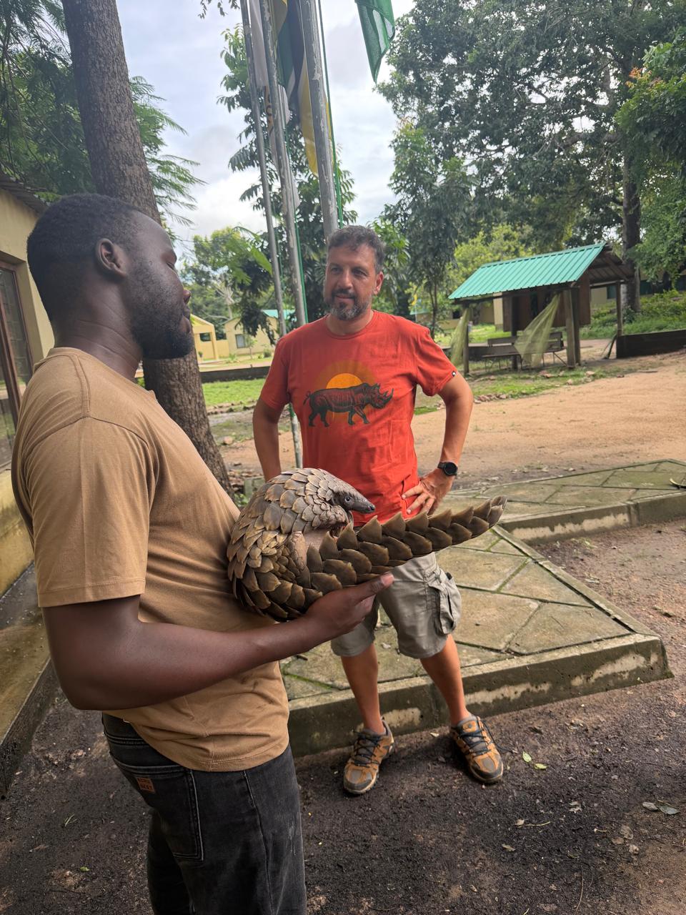Gorongosa — Greg Carr, João the Paleontologist and the Pangolins