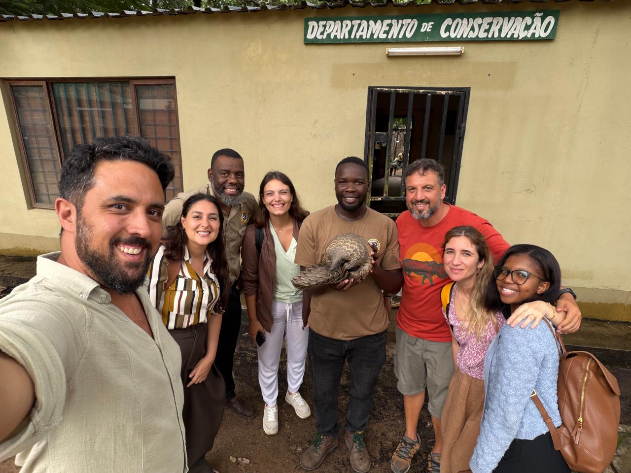 Gorongosa — Greg Carr, João the Paleontologist and the Pangolins