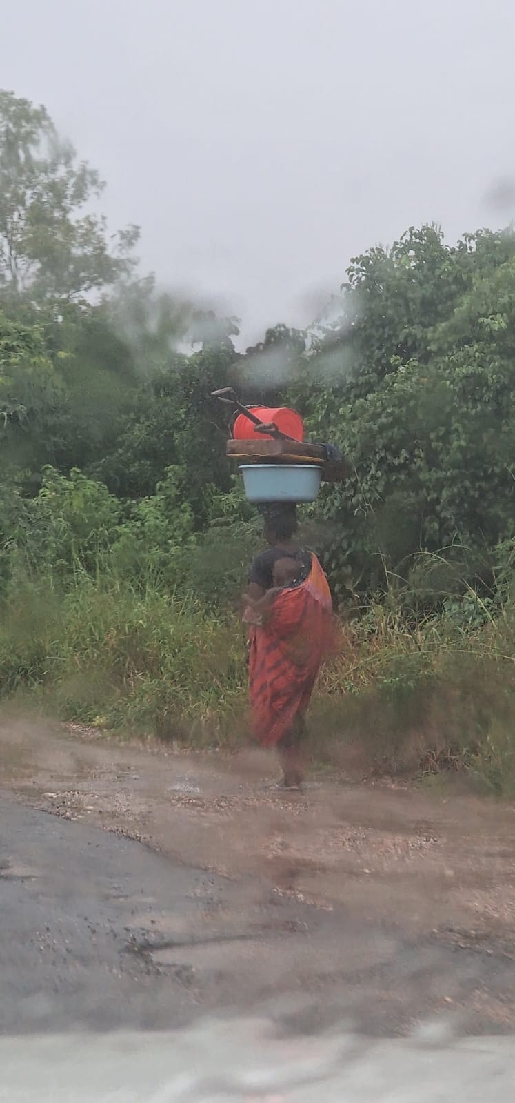 Gorongosa → Tofo — Flooded Rivers, Guess the Hitchhiker, and Moisés's Beer