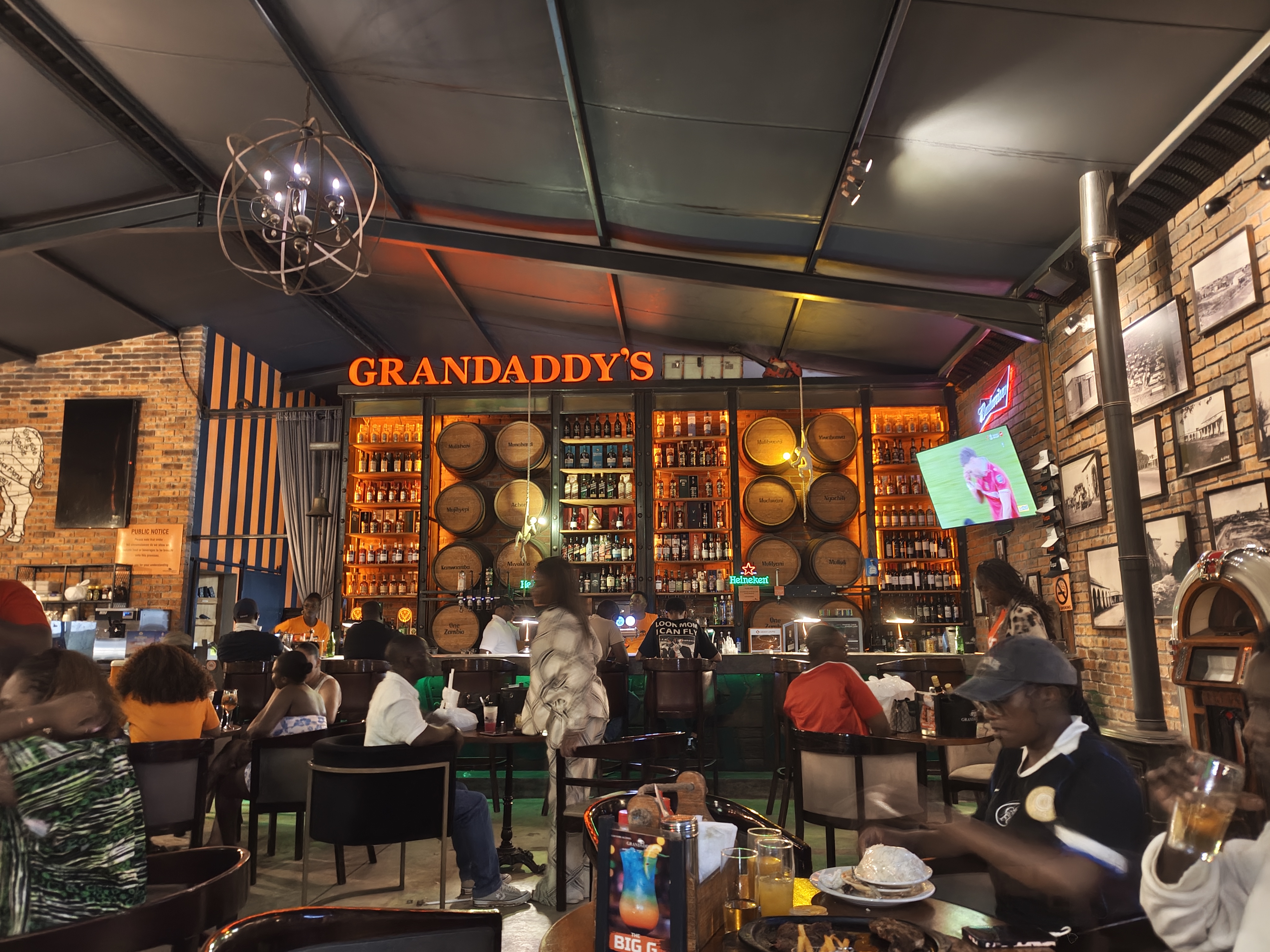 Lusaka — Simon, Grand Daddy's, and One More Benfica Fan in Africa