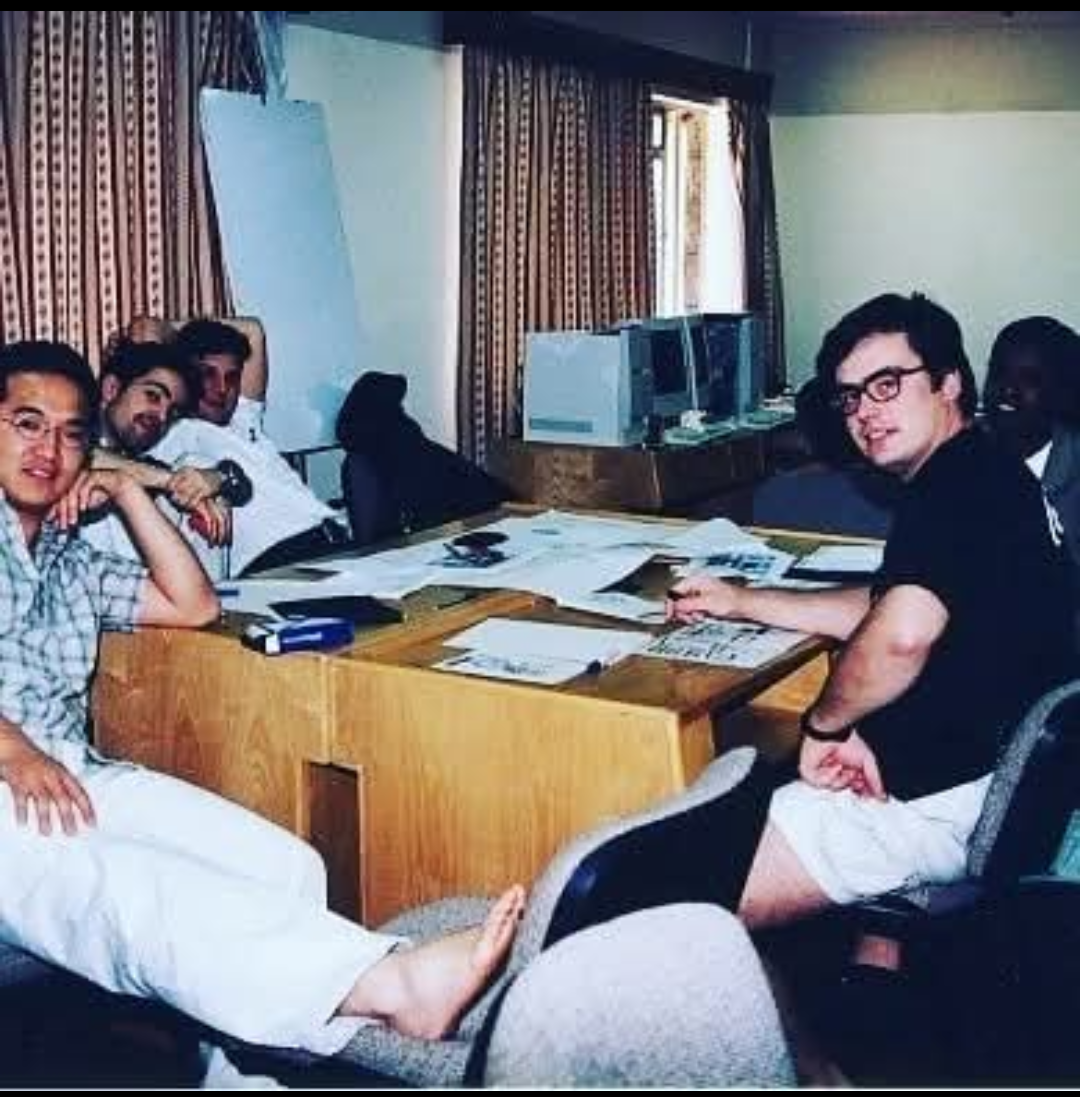 Me and Gonçalo at an AIESEC conference — February 2000, around the same place. Happy 50th birthday, Gonçalo!