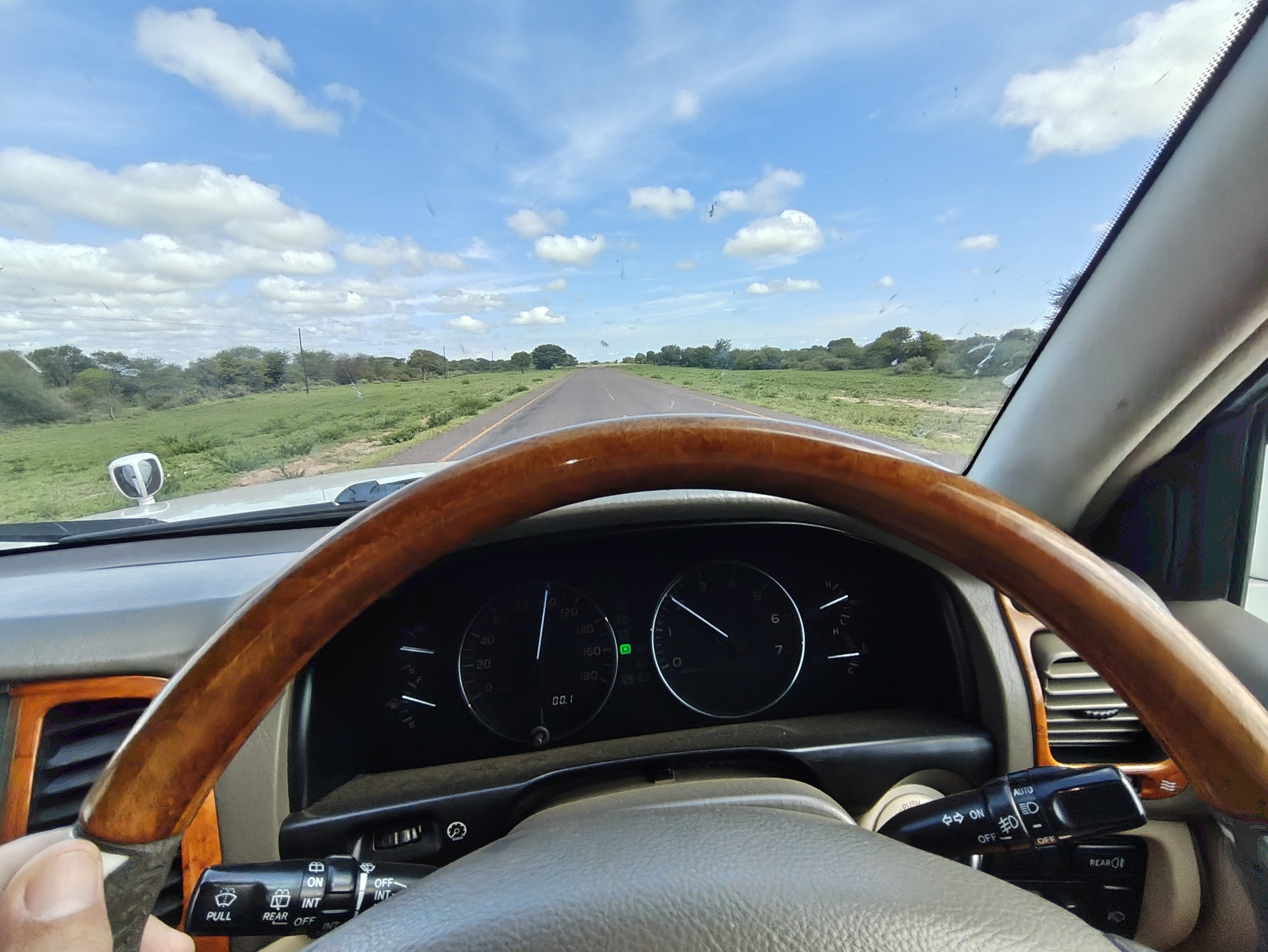 Kilometer 2000 — a milestone reached in the heart of Botswana