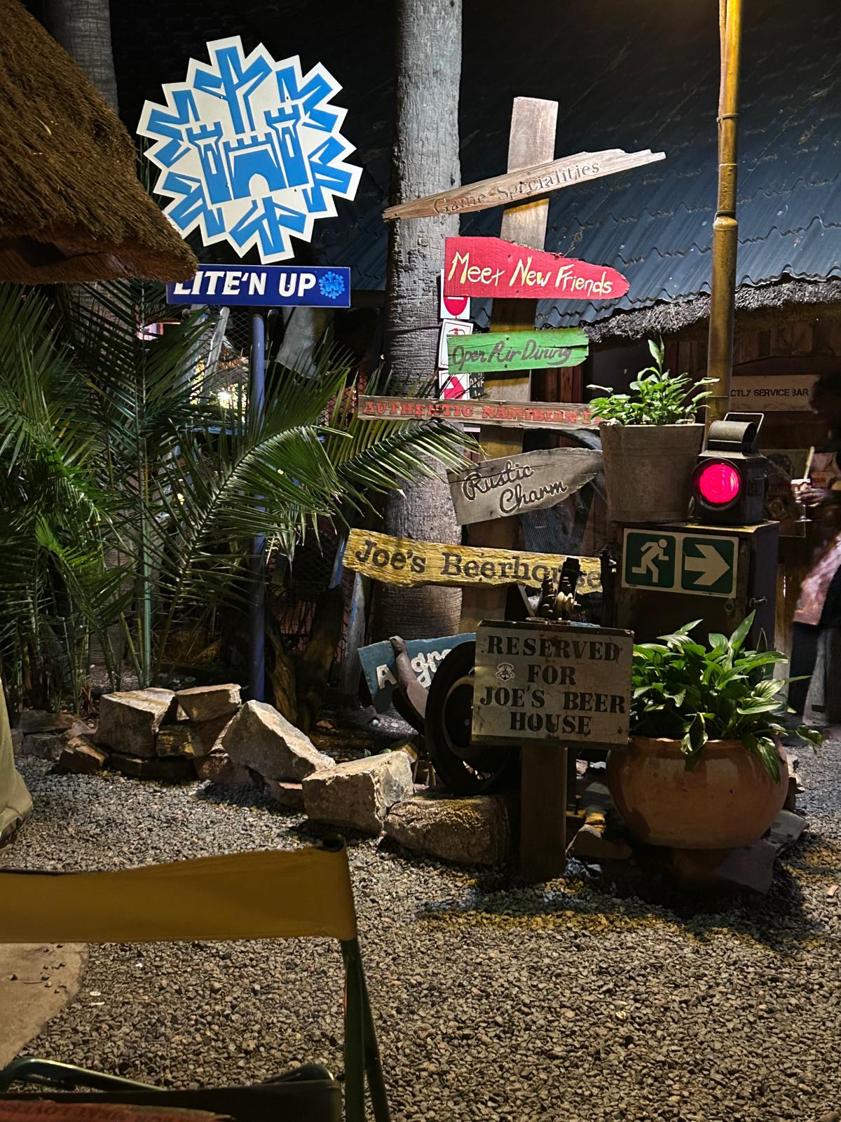 Joe's Beer House II — where Namibia comes to eat and drink