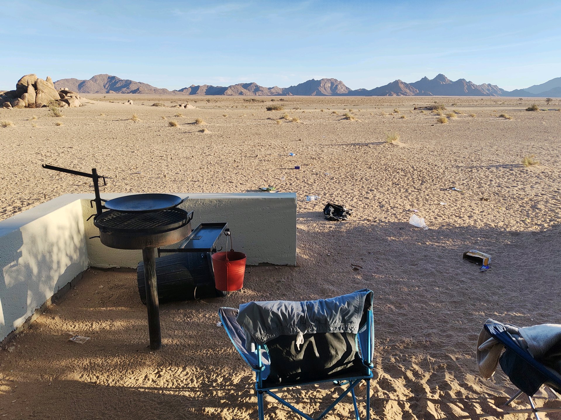 Sossusvlei → Swakopmund — Taking Care of the Three