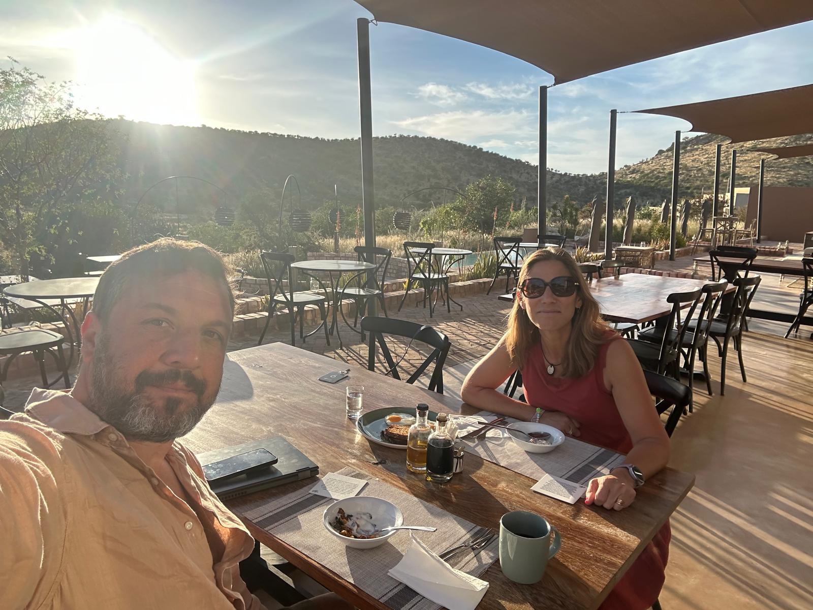 Khorixas → Etosha — Birthdays, Springbok, and a Storm