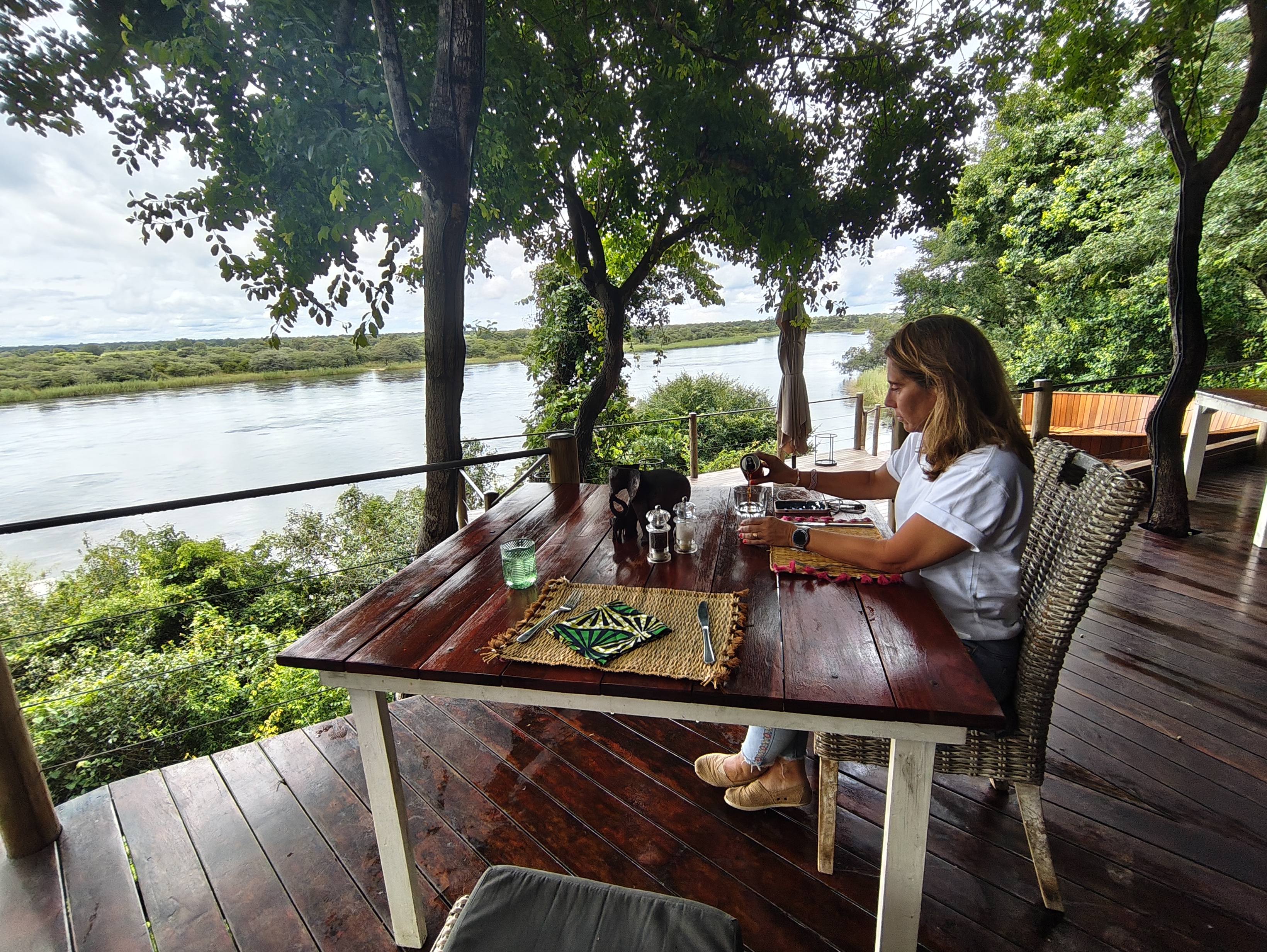 Okavango with a View of Angola — and 30 Years