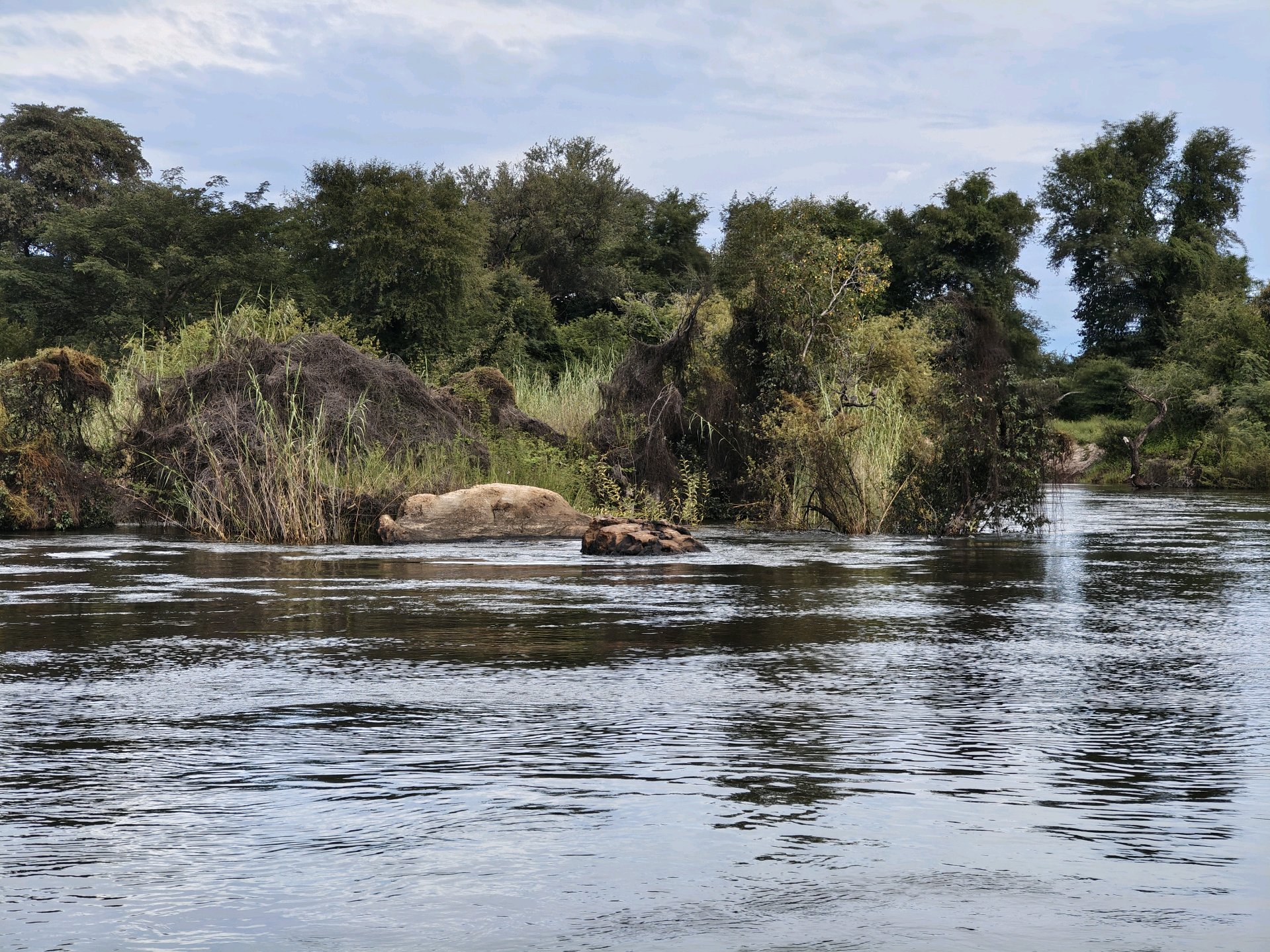 Okavango with a View of Angola — and 30 Years